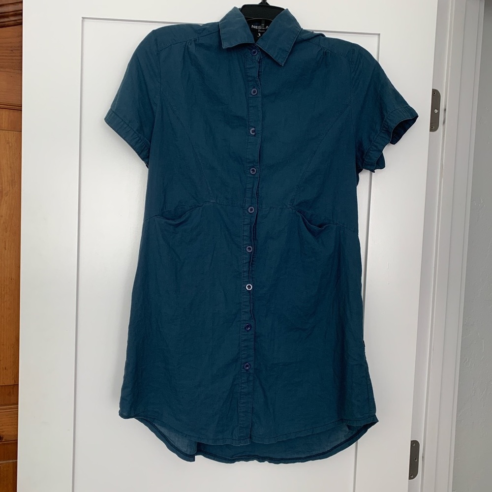 Blue Neslay Paris dress